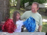 Frecher Cheerleader