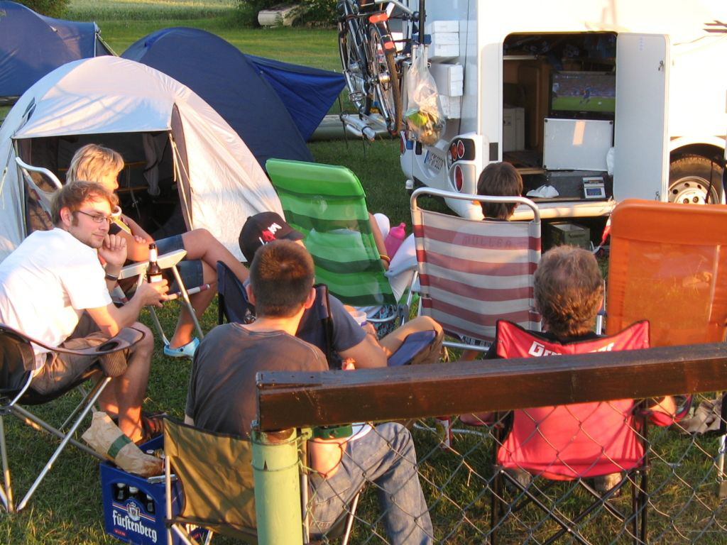 Public-Viewing bei Rainer #1