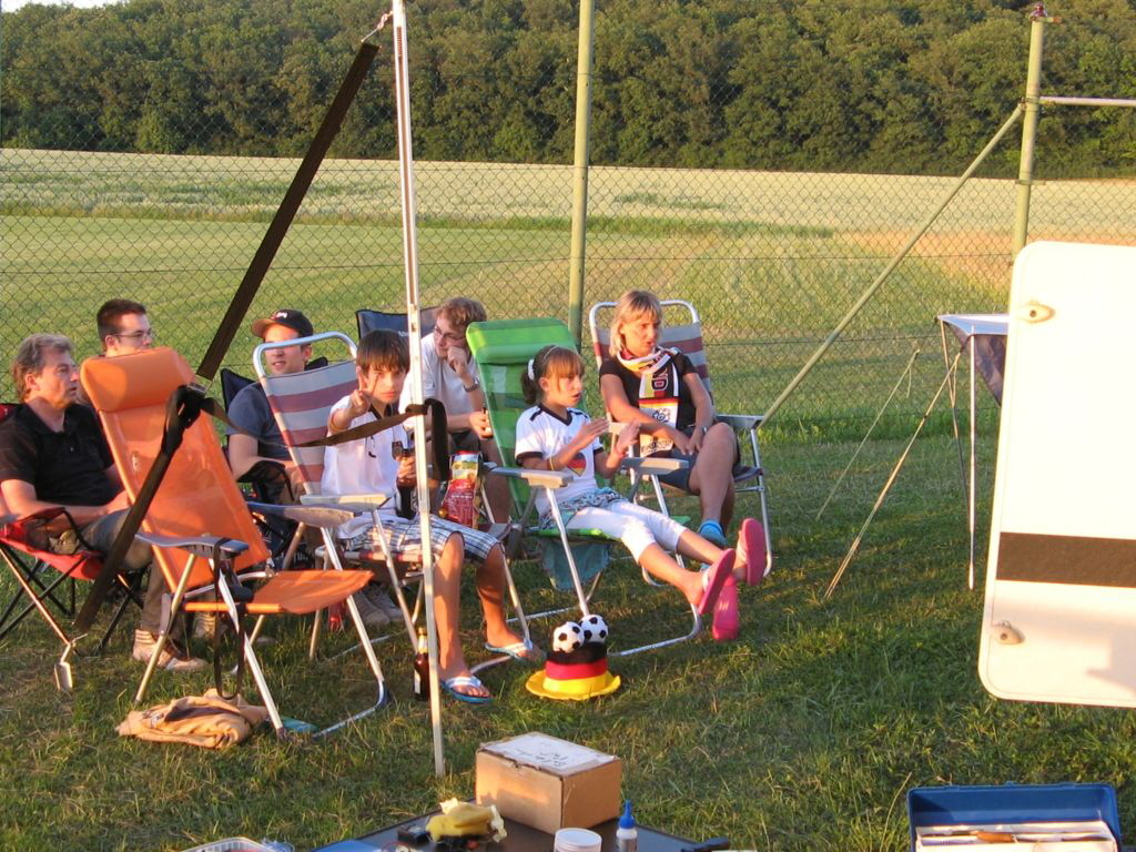 Public-Viewing bei Rainer #2
